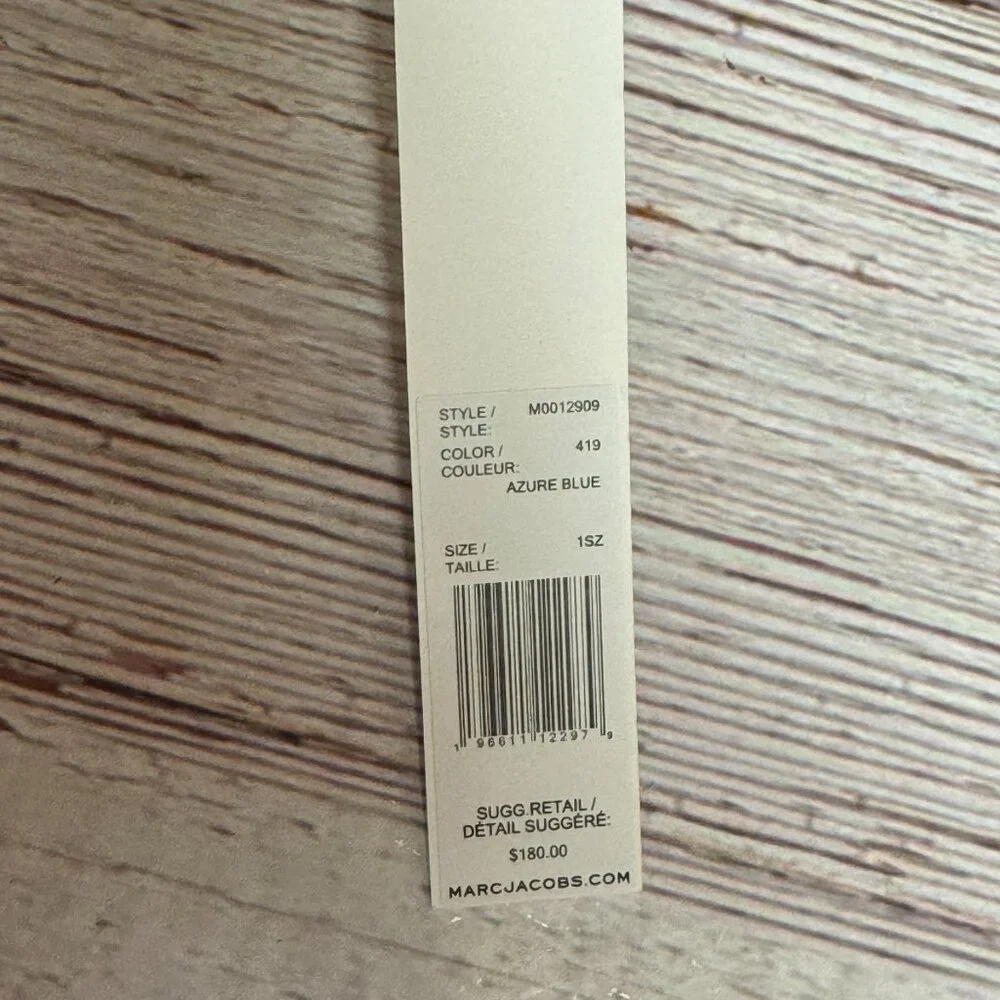 Marc Jacobs Preppy Nylon Mini Natasha Crossbody Bag – Azure Blue - Picture 7 of 7